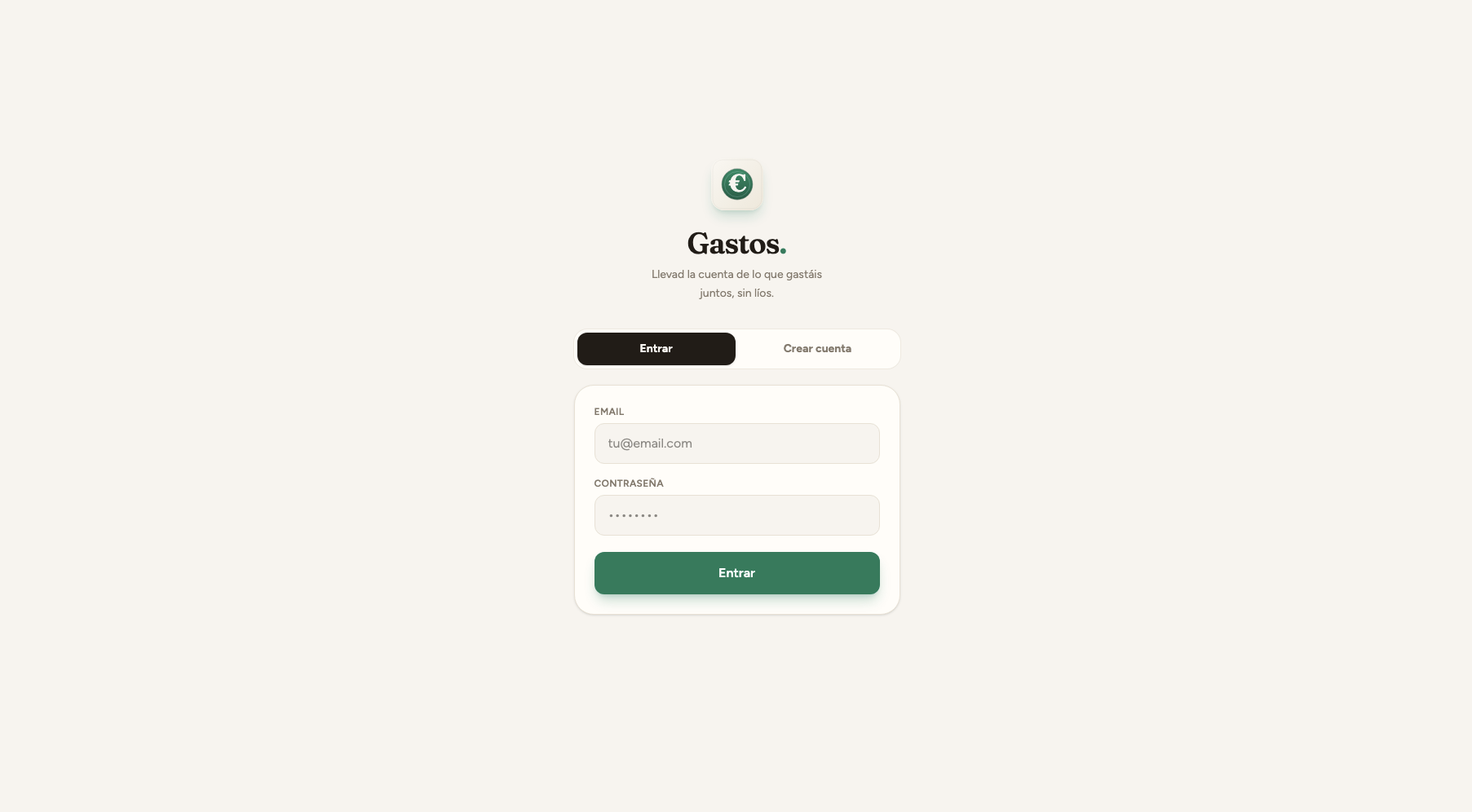Gastos App